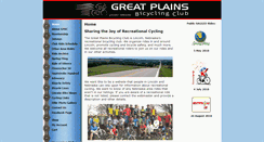 Desktop Screenshot of greatplainsbikeclub.org